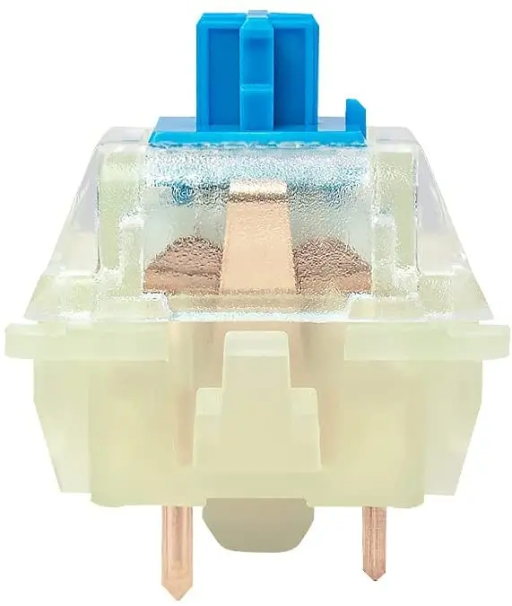 Granvela Cherry MX RGB Blue Key Switches 10 Pack | Clicky Tactile 60g Force for Mechanical Keyboard - view 7