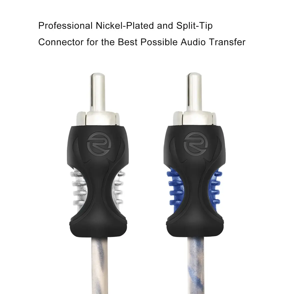 RECOIL RCI23 3ft (0.91m) 2-Channel RCA Audio Cable | Twisted Pair Noise Reduction - view 2