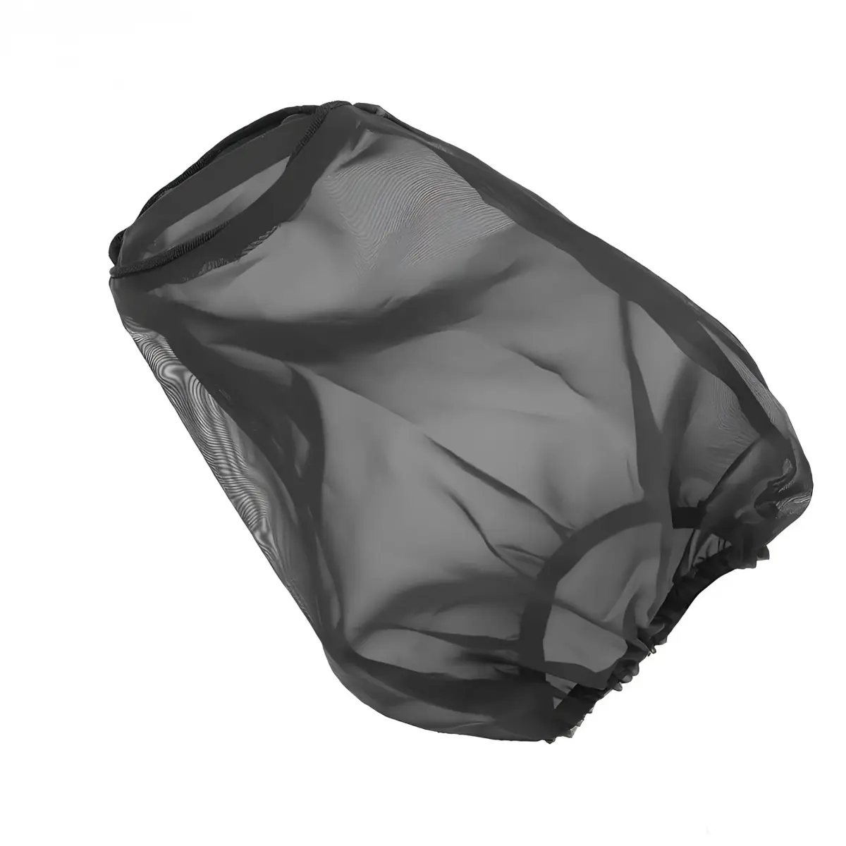TCMI Universal Air Intake Filter Sock Cover for Harley, Kawasaki, Suzuki, Honda, Yamaha - Black L (12cm*15cm*24cm) - view 5