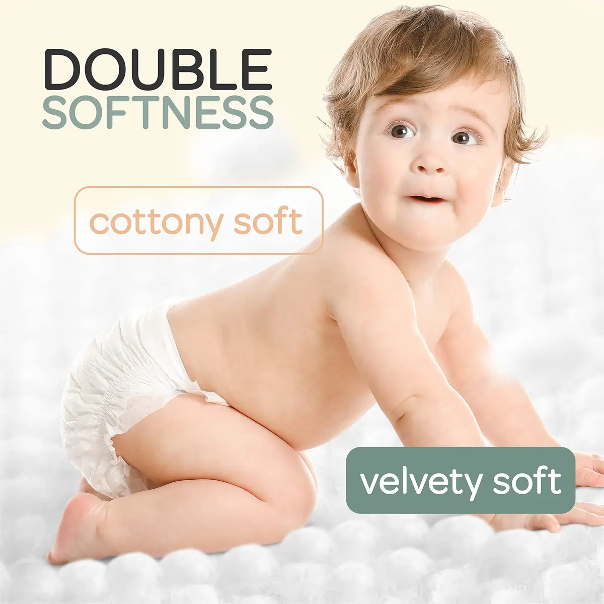 Babycozy Size 3 Disposable Diapers 16-28lb | Hypoallergenic & Eco-Friendly - view 5