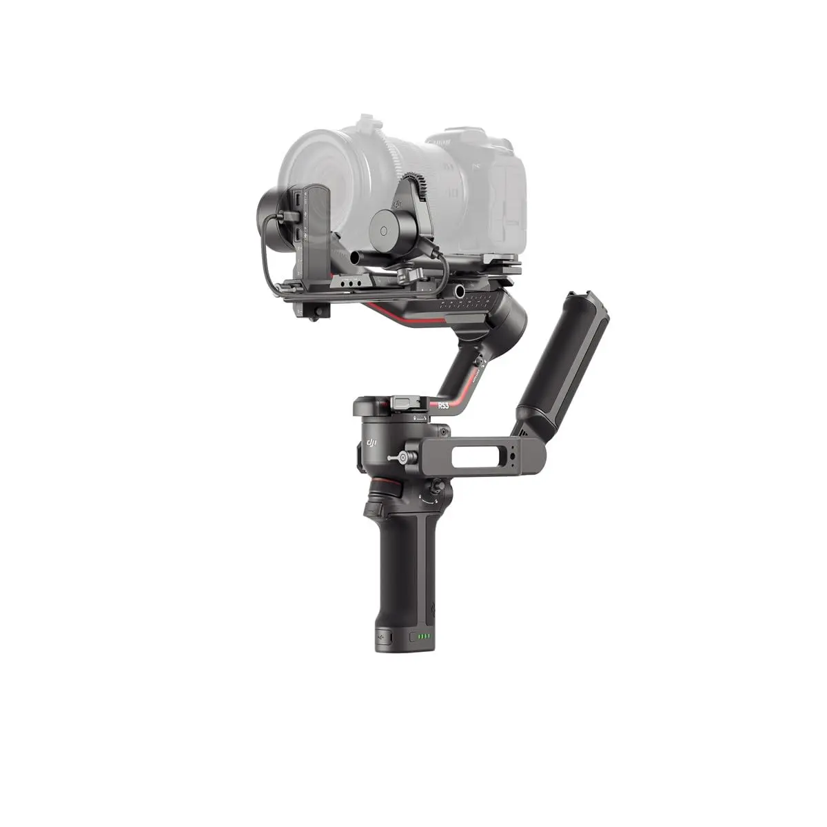 DJI RS 3 Combo 3-Axis Gimbal Stabilizer for DSLR & Mirrorless Cameras | 3 kg Payload, OLED Touchscreen, Automated Axis Locks - view 2