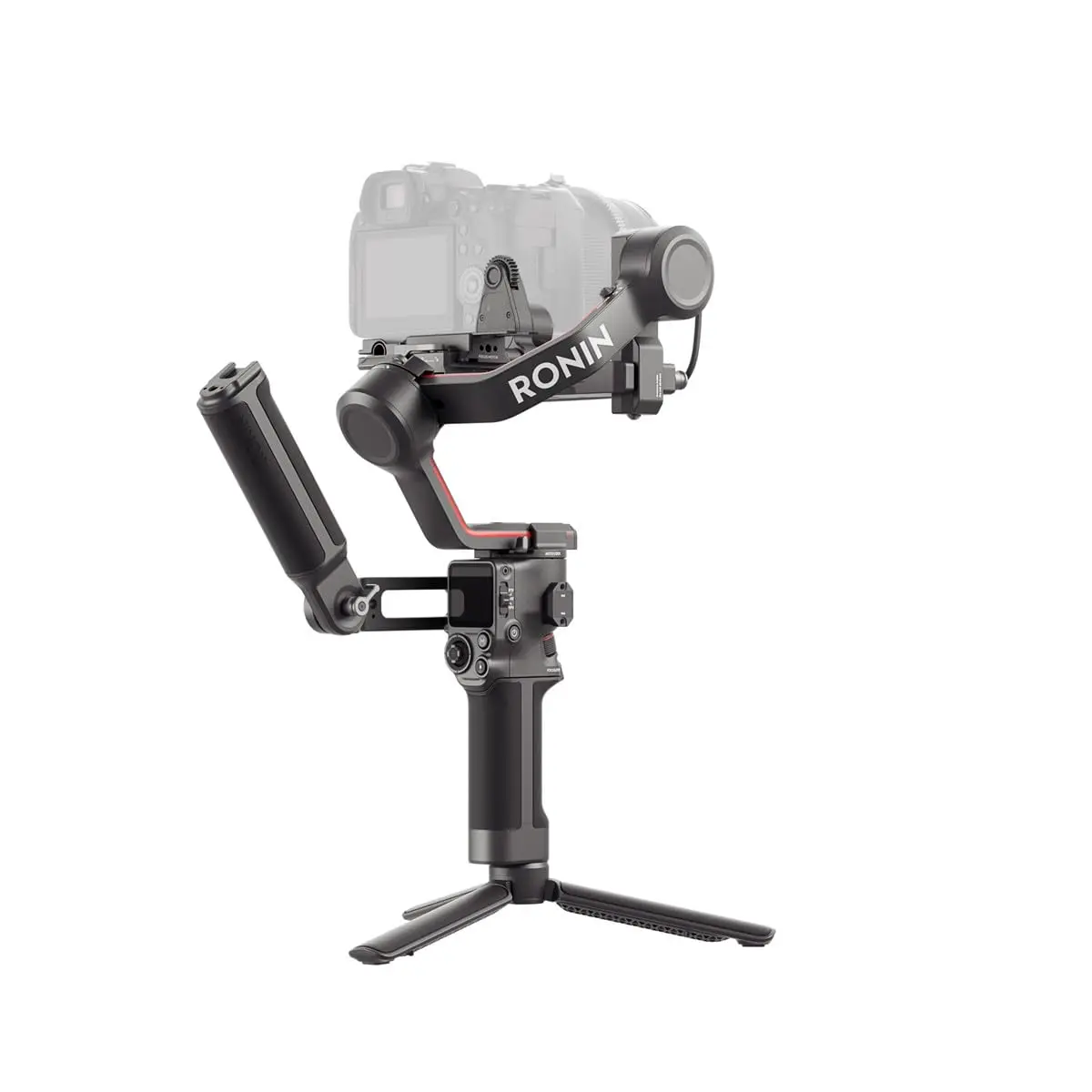DJI RS 3 Combo 3-Axis Gimbal Stabilizer for DSLR & Mirrorless Cameras | 3 kg Payload, OLED Touchscreen, Automated Axis Locks - view 3