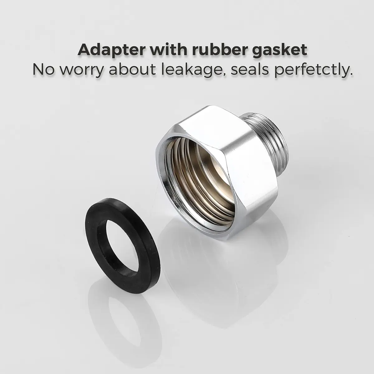 Stanweemix Water Line Adapter 1/2" Female to 3/8" Male | Stainless Steel, Rust-Resistant, 4 pcs - view 3