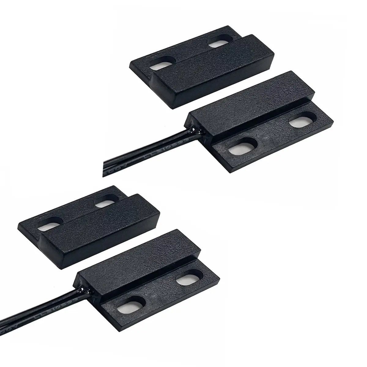AOAUTO Magnetic Reed Switch 23mm x 14mm x 6mm | Normally Open Wired Door Sensor 2-Pack - view 7