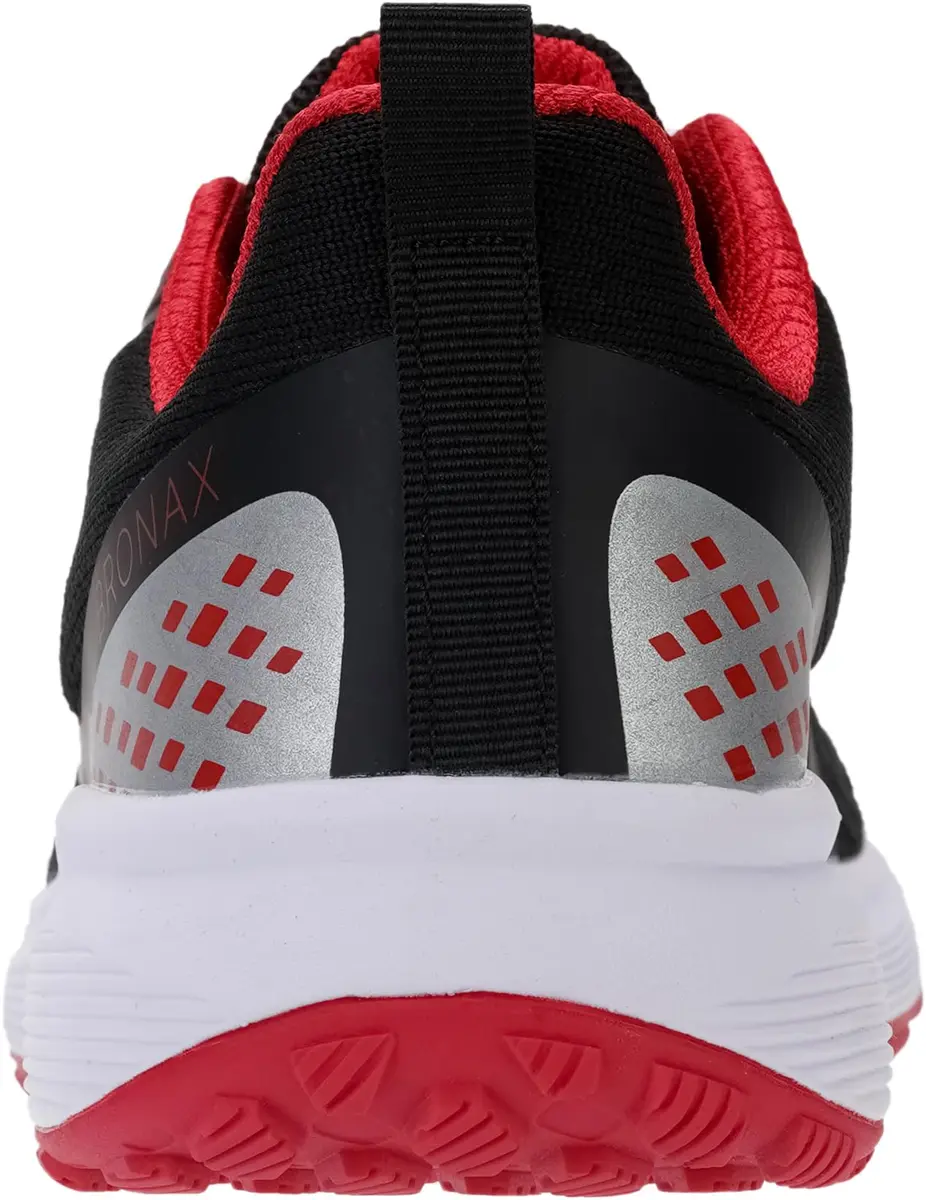 BRONAX Men's Wide Toe Box Tennis Shoes 12 Black Red | Supportive, Breathable & Durable for Active Men - view 6
