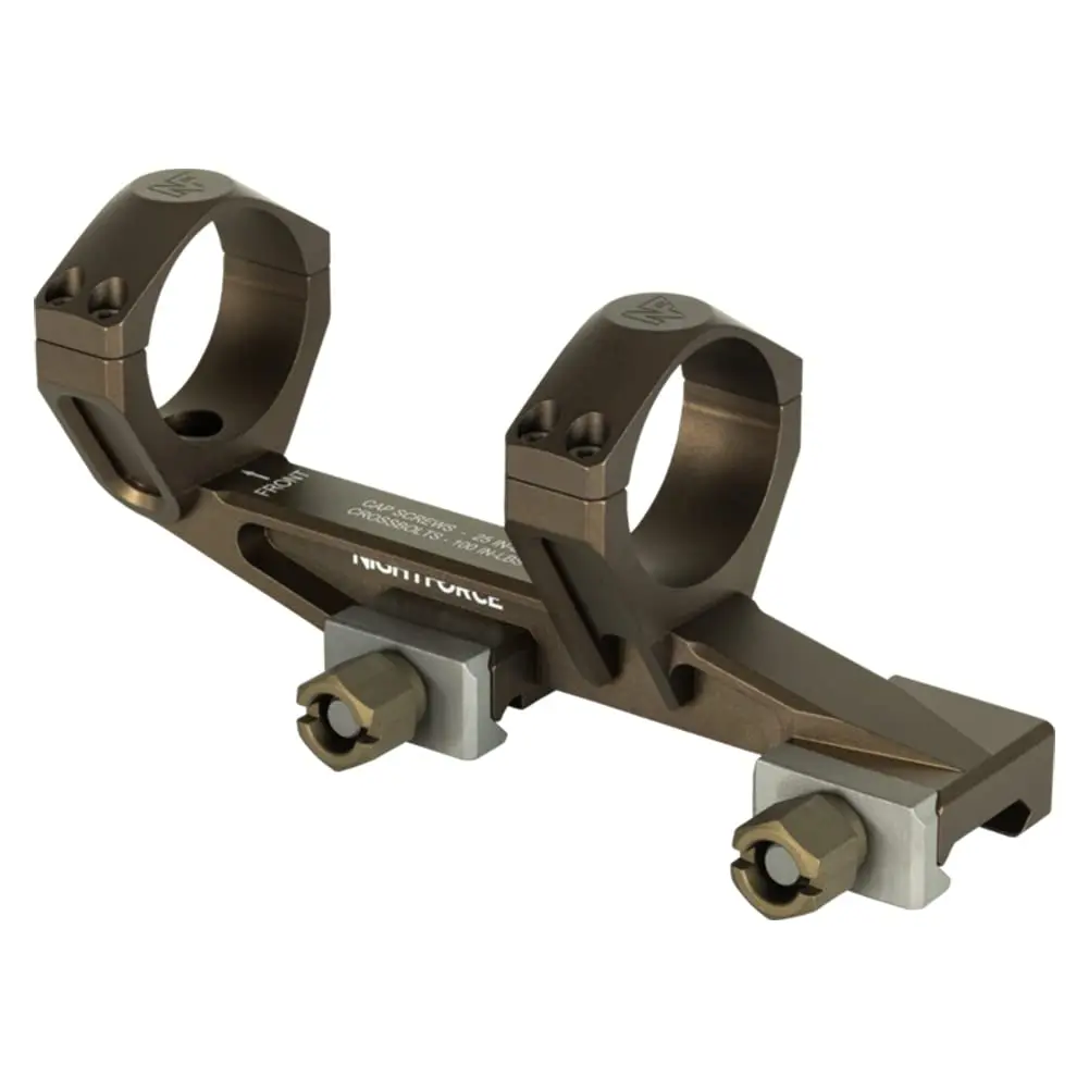 Nightforce UltraMount 30mm 1-Piece Scope Ring Mount | Aluminum, Steel, Titanium, 0 MOA, 1.930" (A684) - main product image