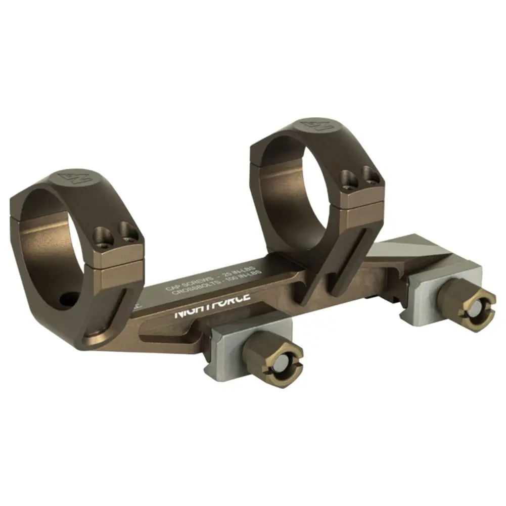 Nightforce UltraMount 30mm 1-Piece Scope Ring Mount | Aluminum, Steel, Titanium, 0 MOA, 1.930" (A684) - view 3