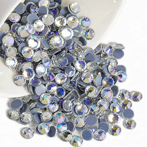 BEADSLAND Hotfix Rhinestones for Crafts, Starry Sky, SS8 (2.3-2.5mm), 2880pcs | Glass Crystal Embellishments - main product image
