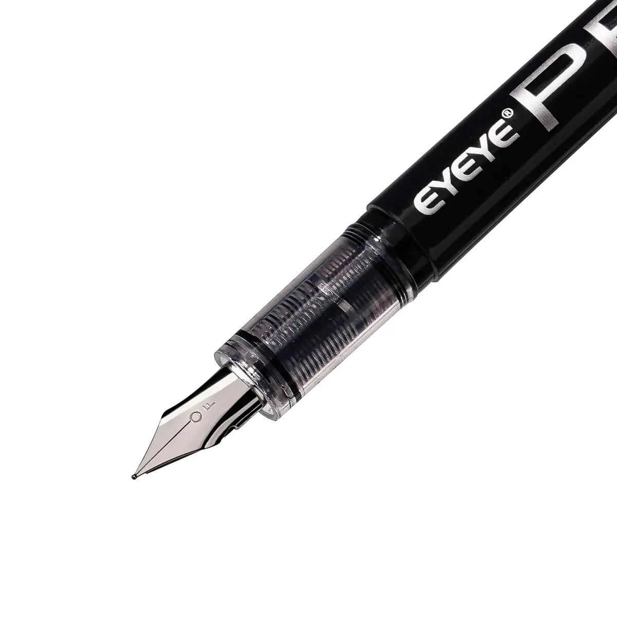 EYEYE Fountain Pens for Writing, Fine Nib, Clear Barrel | Assorted Colors, 0.5mm, Disposable, Smooth Ink - view 5
