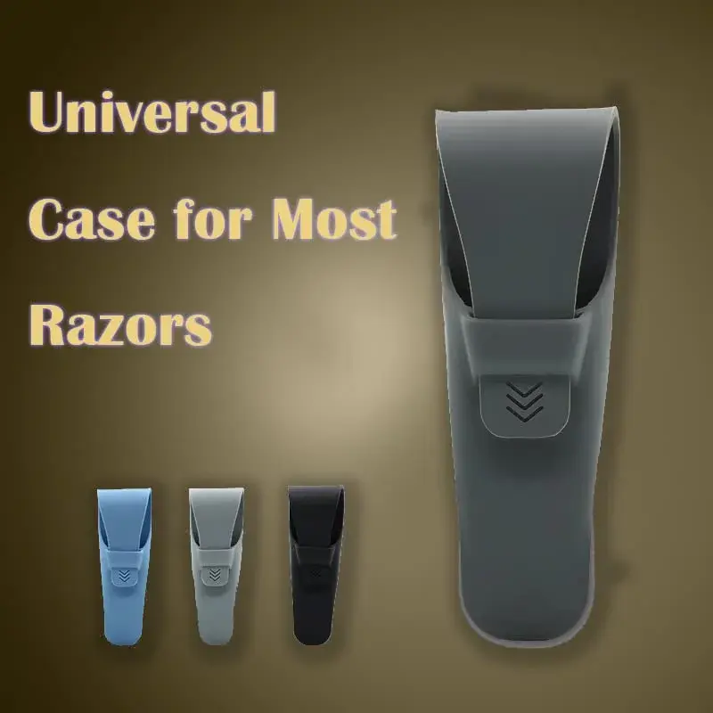 JCSMARTEC Silicone Razor Case 3-Pack | Portable Waterproof Travel Shaver Cover Bag Protector - view 2