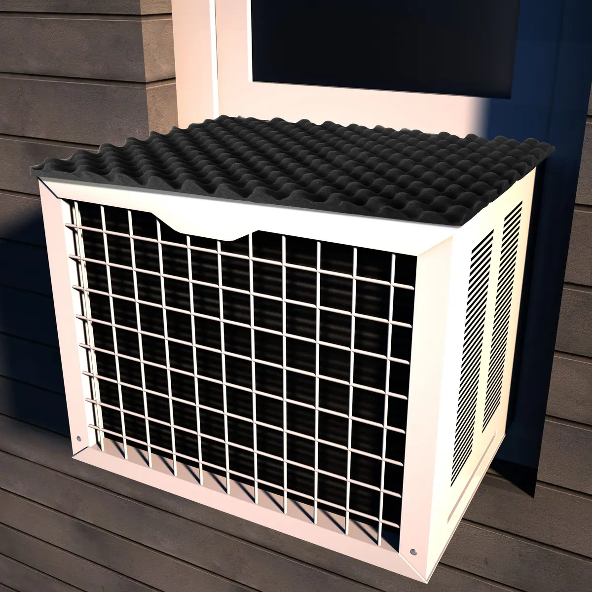 LFUTARI Magnetic Air Conditioner Drip Cushion, 23.6"x16.9" Window AC Rain Cover | Prevents Water Dripping Indoors - view 7