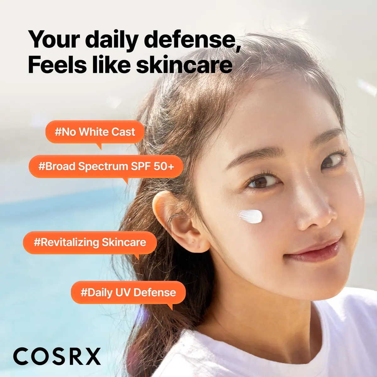 COSRX Vitamin E Sunscreen SPF 50 | Natural Glow, Oily Skin, 1.69 fl oz - view 3