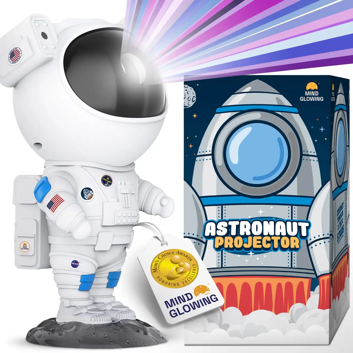 Mind-Glowing Astronaut Galaxy Projector 1.61 kg (3.55 lb) | Remote, Timer, 9 Modes - main product image