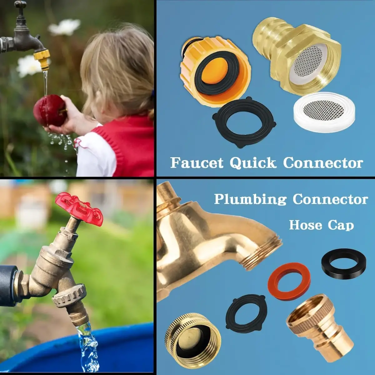 ZDBB 1000 Pcs O Ring & Washer Kit | Assorted Sizes for Plumbing & Appliances - view 6