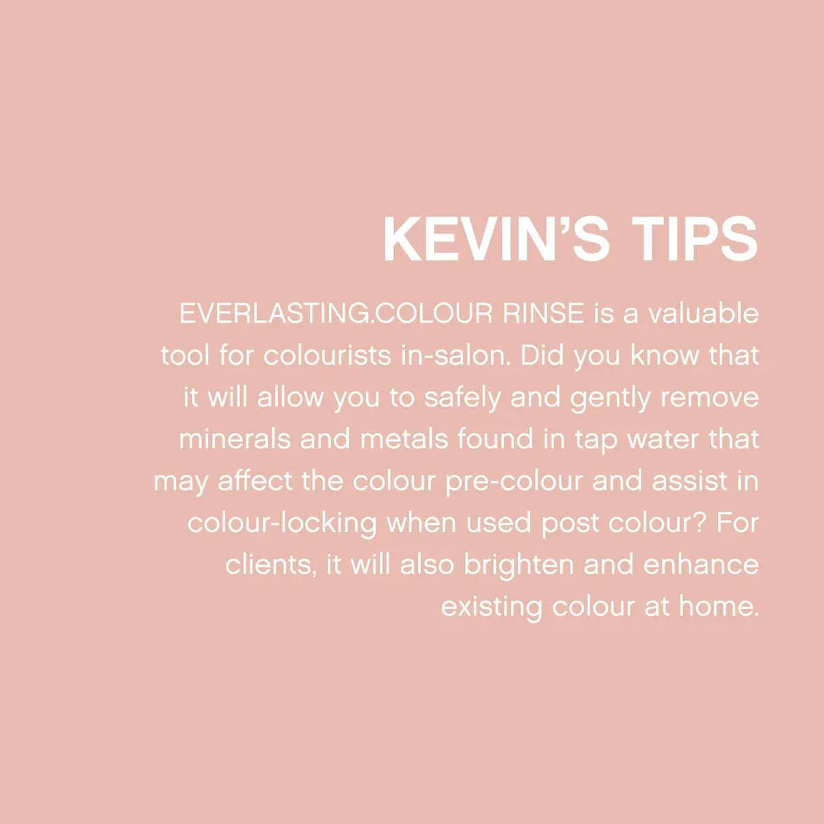 KEVIN.MURPHY EVERLASTING.COLOUR RINSE Hair Conditioner, 8.4 fl oz | Colour Protect & Shine - view 6