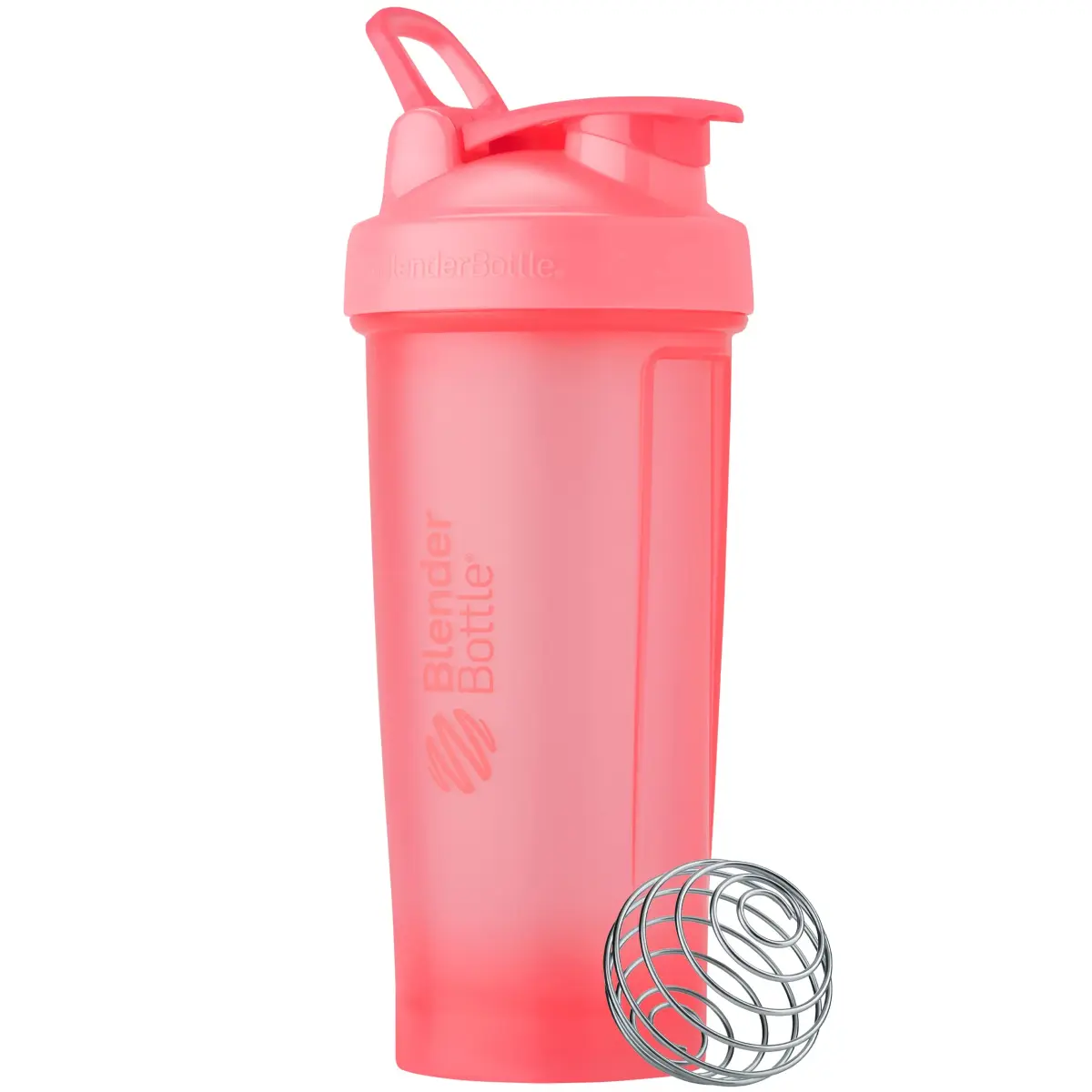 BlenderBottle Classic V2 Shaker Bottle 28 oz (794 ml) Light Pink | Mixes Smoothly with Stainless Steel Whisk - main product image