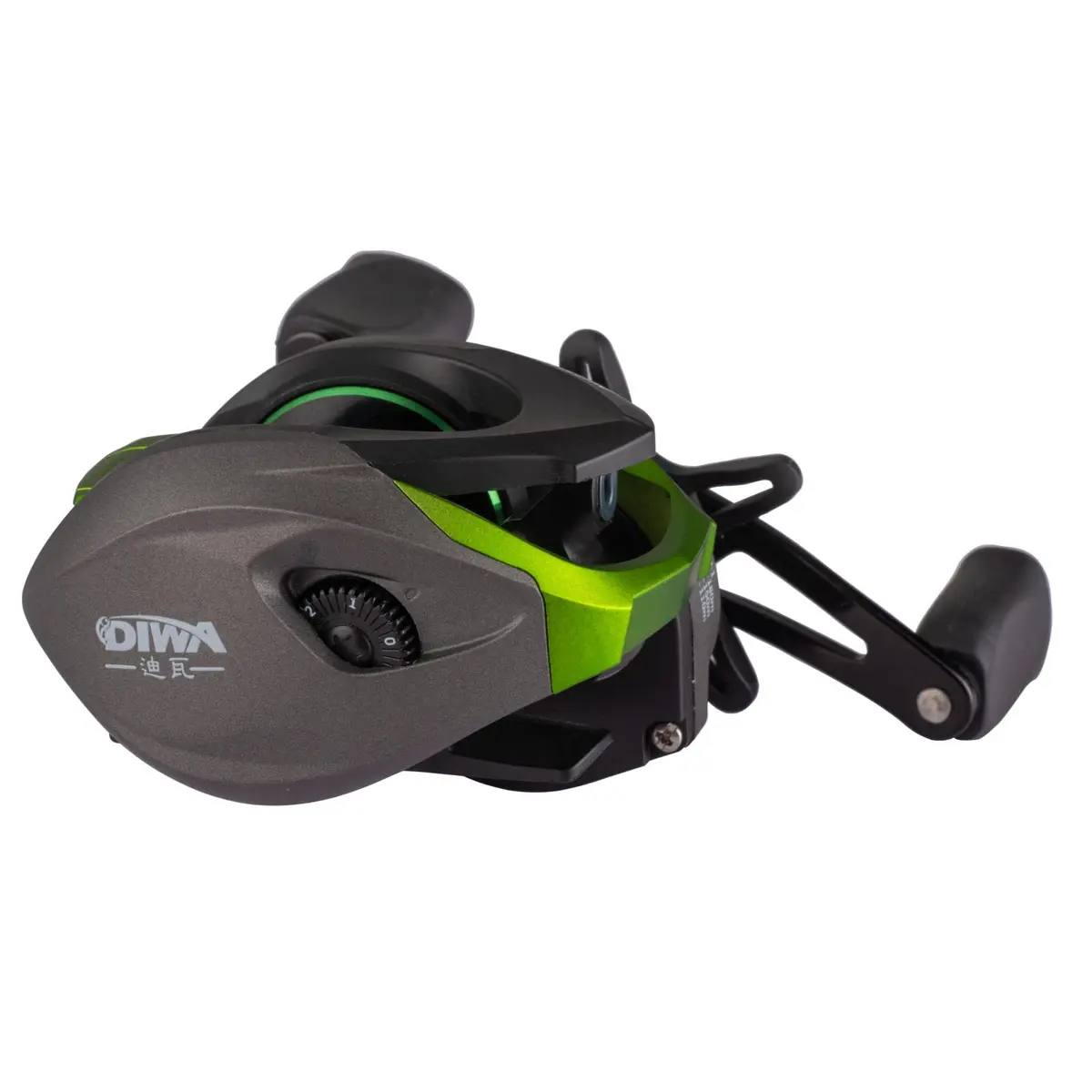 Diwa Baitcasting Reel-New Streamline and Kinetic Design | 7.4 OZ, 7.2:1 Gear Ratio, Saltwater & Freshwater - view 5