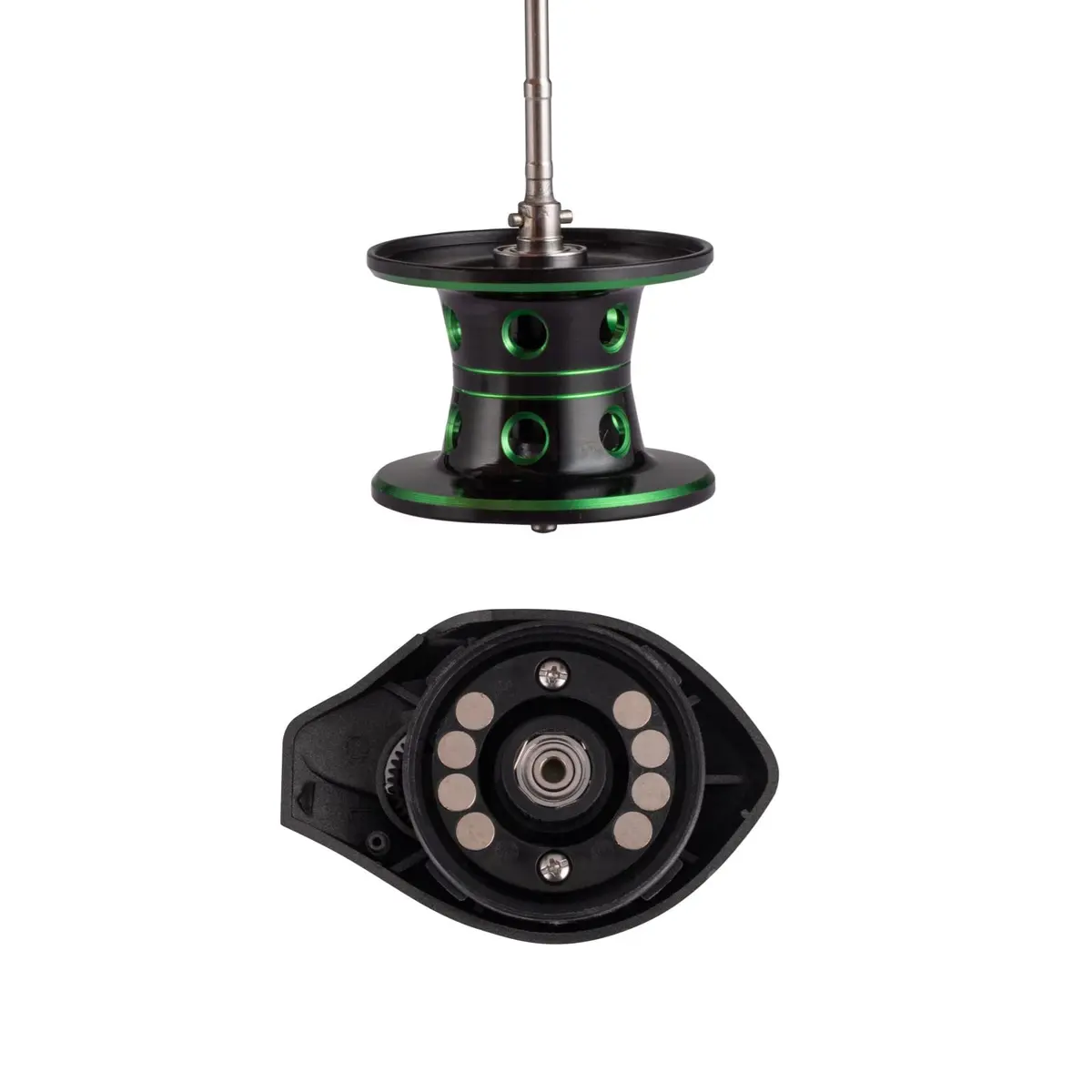 Diwa Baitcasting Reel-New Streamline and Kinetic Design | 7.4 OZ, 7.2:1 Gear Ratio, Saltwater & Freshwater - view 6