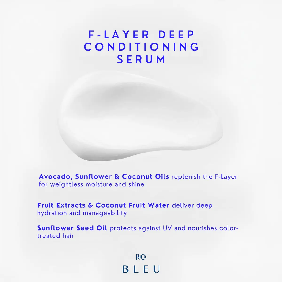 R+Co BLEU F-Layer Deep Conditioning Serum, 4.2 Fl Oz | Nourishes & Detangles, Vegan & Cruelty-Free - view 4