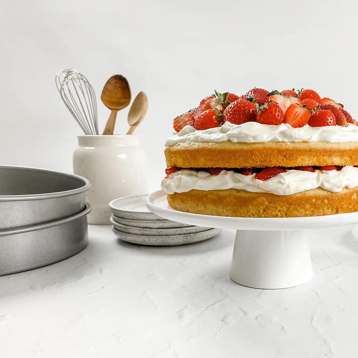 USA Pan Nonstick Round Cake Pan, 12-Inch | Even Baking & Easy Release - view 4