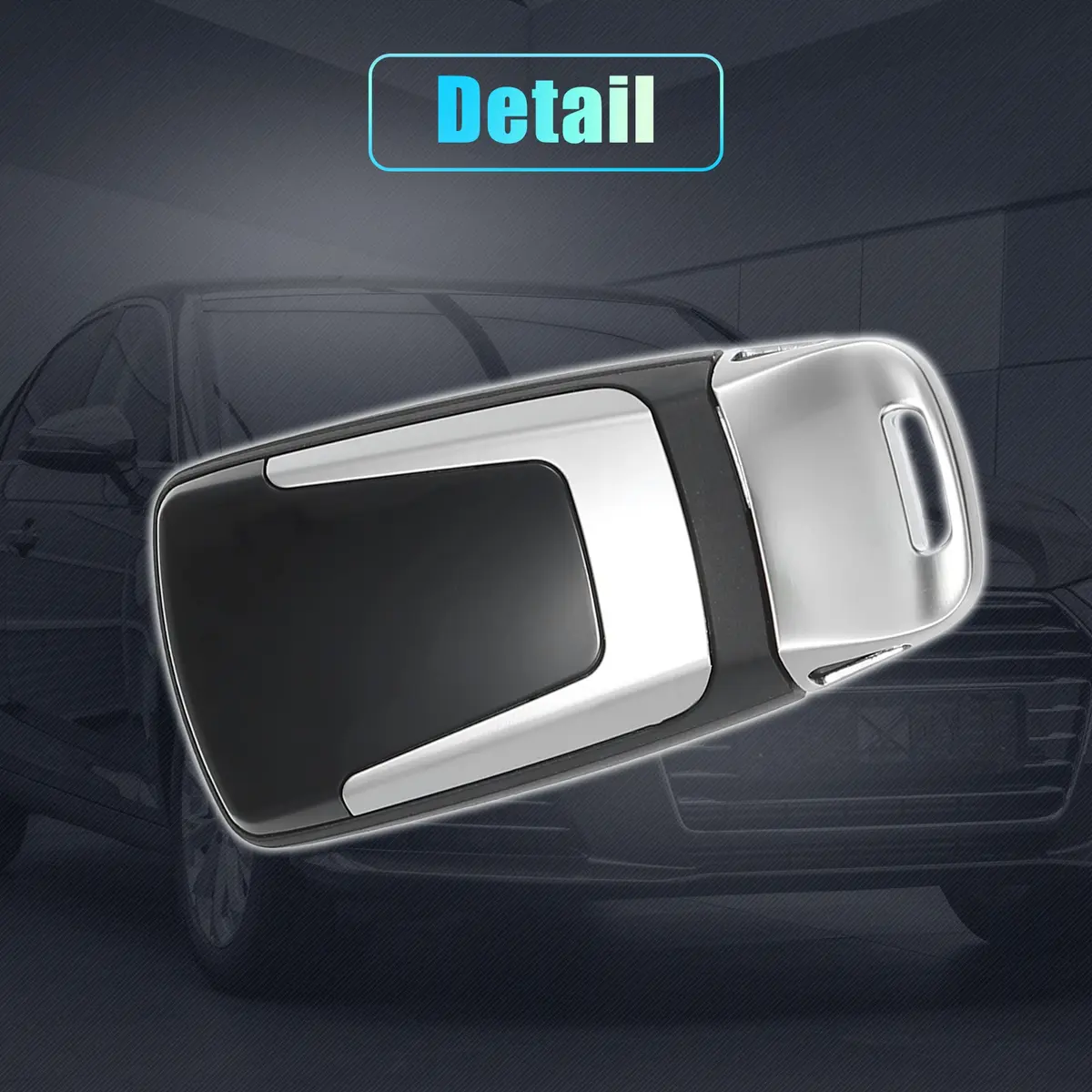 X AUTOHAUX 4 Button Replacement Smart Key Fob Cover for Audi 2017-2019 | Easy Fit & Durable - view 6