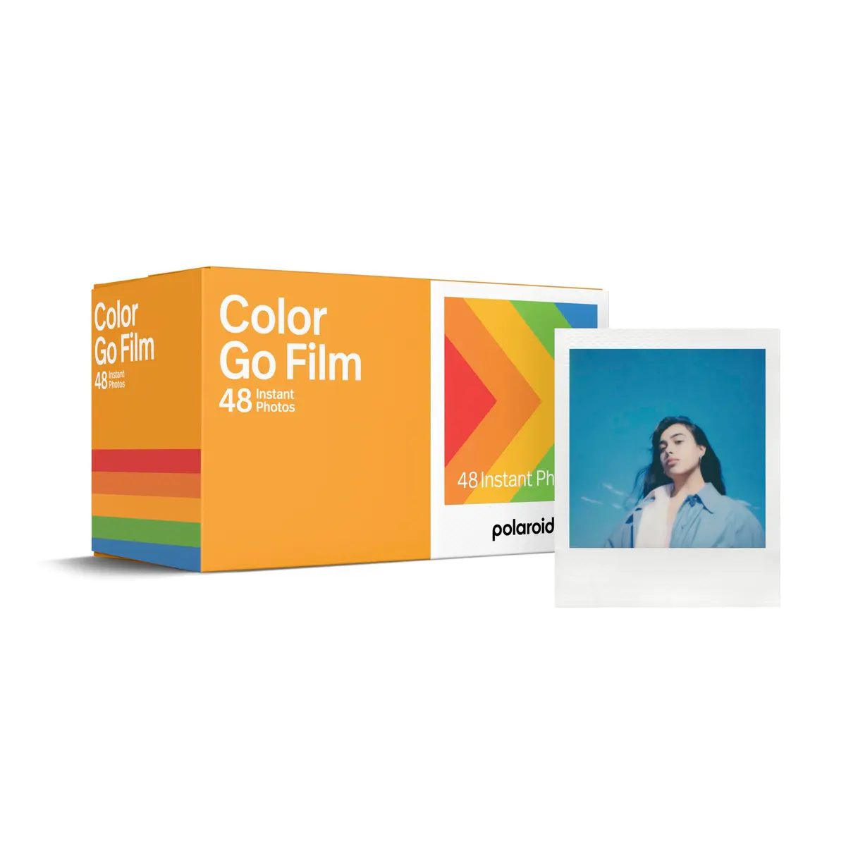 Polaroid Go Color Film White Frame 48 Photos | Compatible with Polaroid Go Camera - main product image