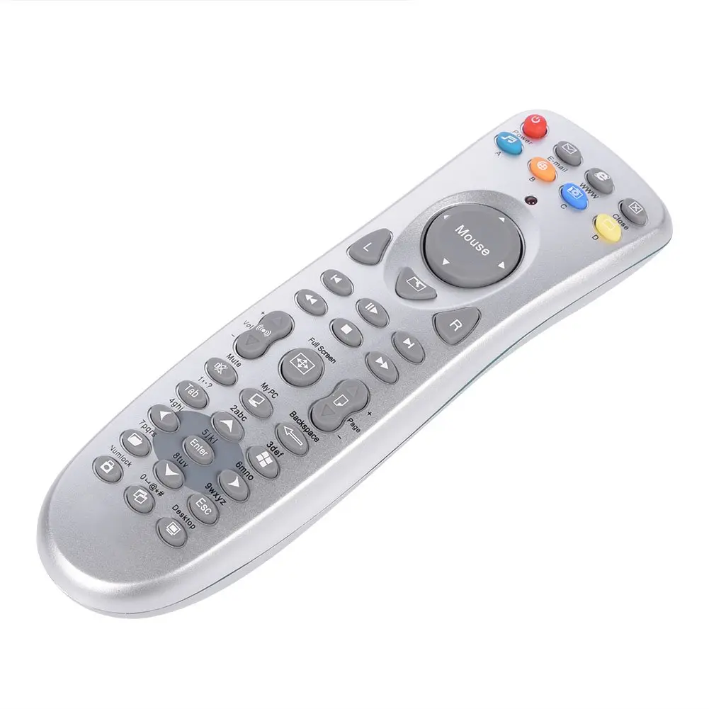 Cuifati Remote Control with Infrared Receiver | Portable USB Mouse & Keyboard, 10m Range - main product image