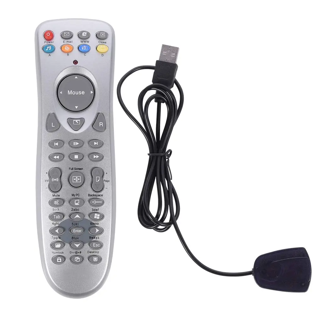 Cuifati Remote Control with Infrared Receiver | Portable USB Mouse & Keyboard, 10m Range - view 7
