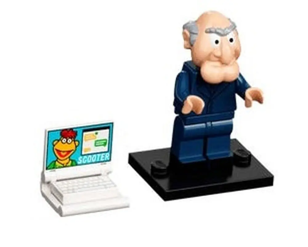 LEGO Muppets Series 1 Statler Minifigure | Classic Toy Figure for Kids & Collectors - main product image