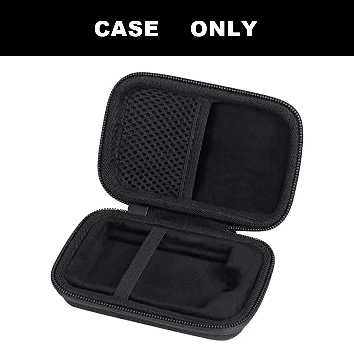 co2CREA Hard Case for Samsung T7 Shield T9 Portable SSD Black | Shockproof Dustproof Water-Resistant - view 3