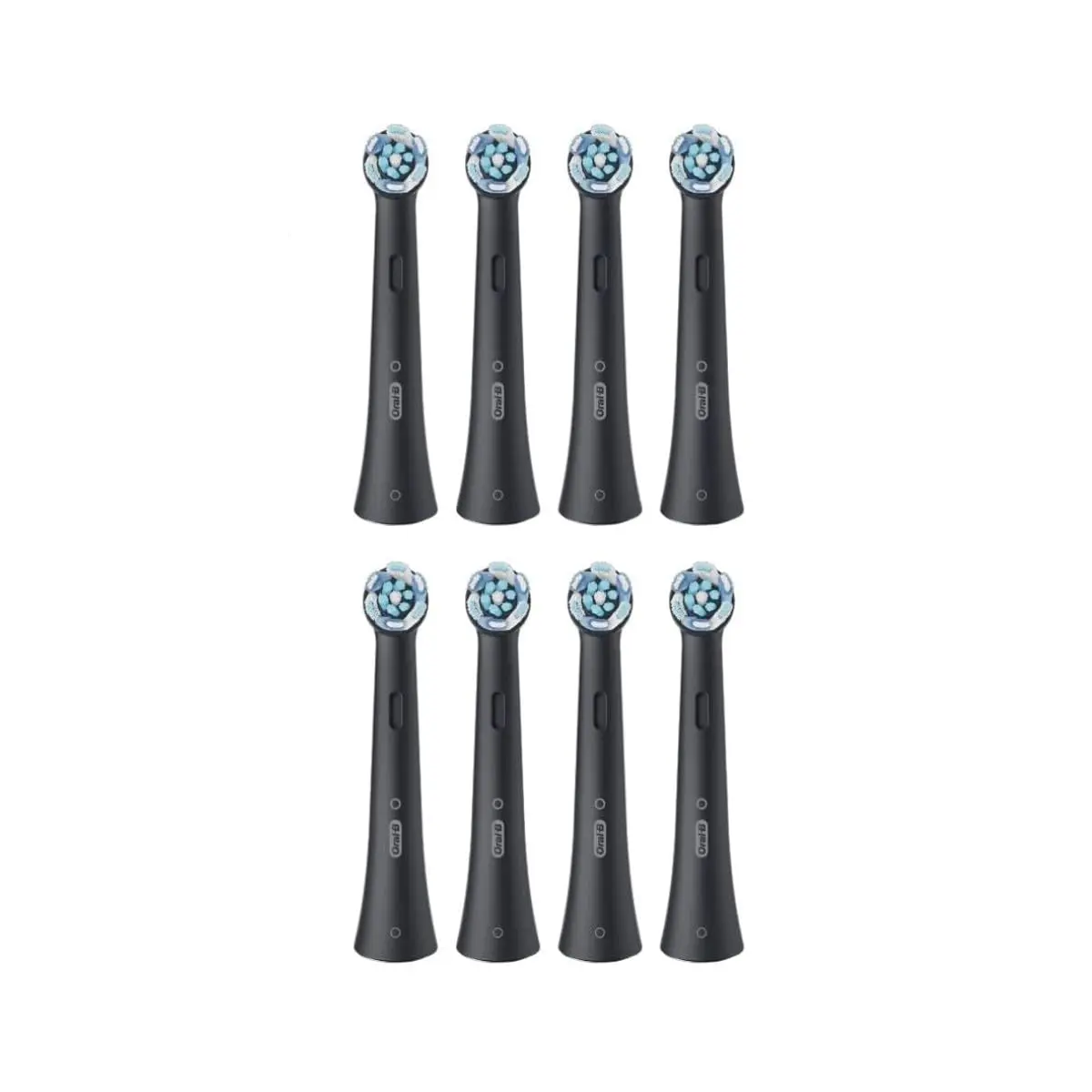 Oral-B iO Ultimate Cleaning Toothbrush Heads - Black (Pack of 8) | Plaque Removal with Color-Changing Bristles - view 2