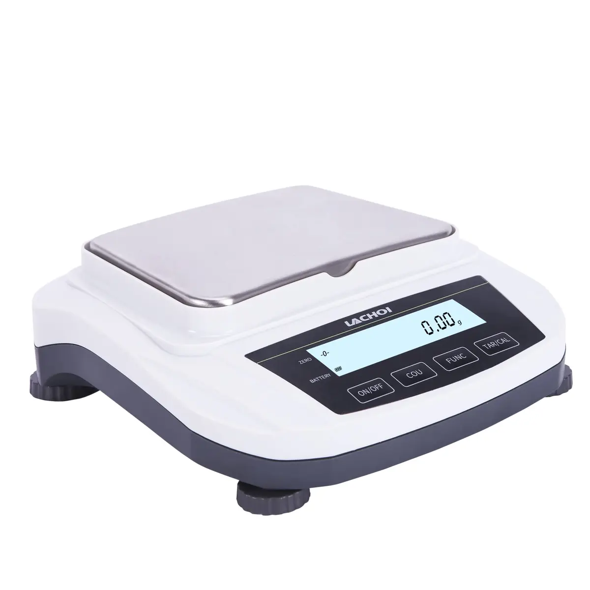 LACHOI Lab Scale 0.01gx2000g | Precision Analytical Balance with 0.01g Accuracy - main product image