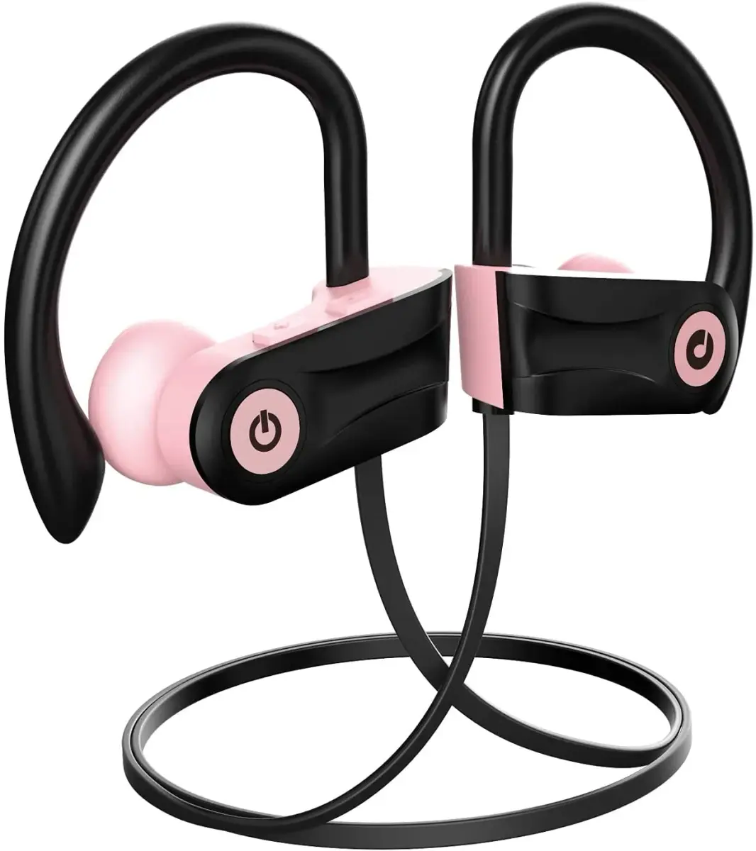 Otium U18 Wireless Earbuds Bluetooth 5.3 In-Ear Headphones with Mic, IPX7 Waterproof, 16 Hours Playtime, Rose - main product image