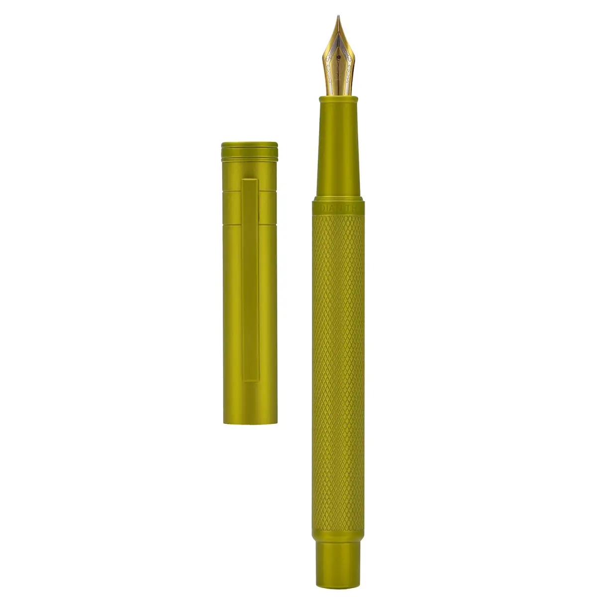 Asvine 1851 Mustard Yellow Forest Fountain Pen Medium Nib 13.8cm (5.43in) | Smooth Ink Flow for Professionals - main product image