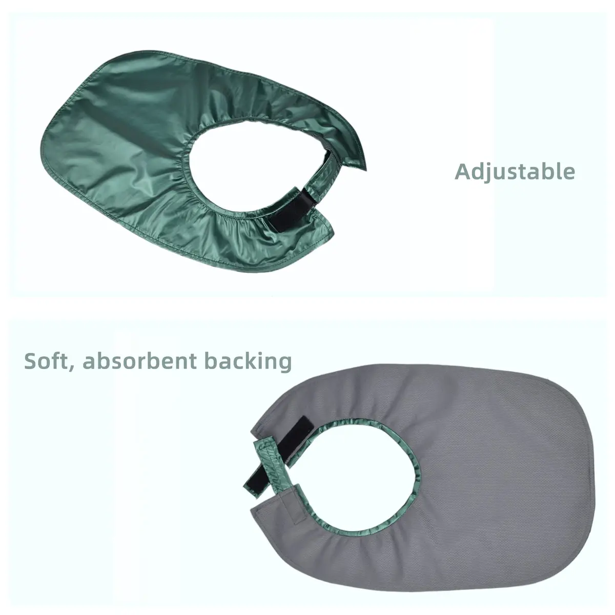welsoon Tracheostomy Shower Cover Neck Stoma Protector Shower Collar 15-22" | Waterproof Neck Cover for Tracheostomy & Laryngectomy - view 3