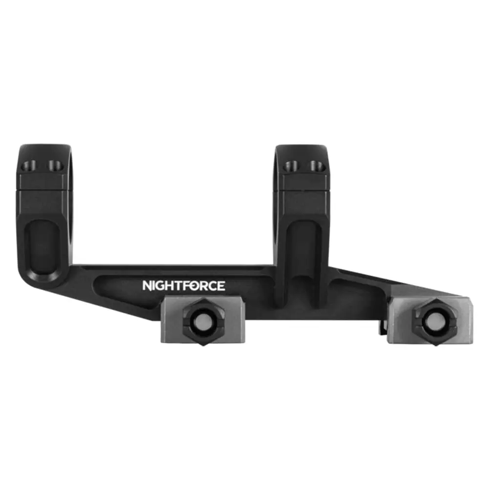 Nightforce UltraMount 30mm 1-Piece Scope Ring Mount | 20 MOA Aluminum, Steel, Titanium, Black, 1.540" - view 2