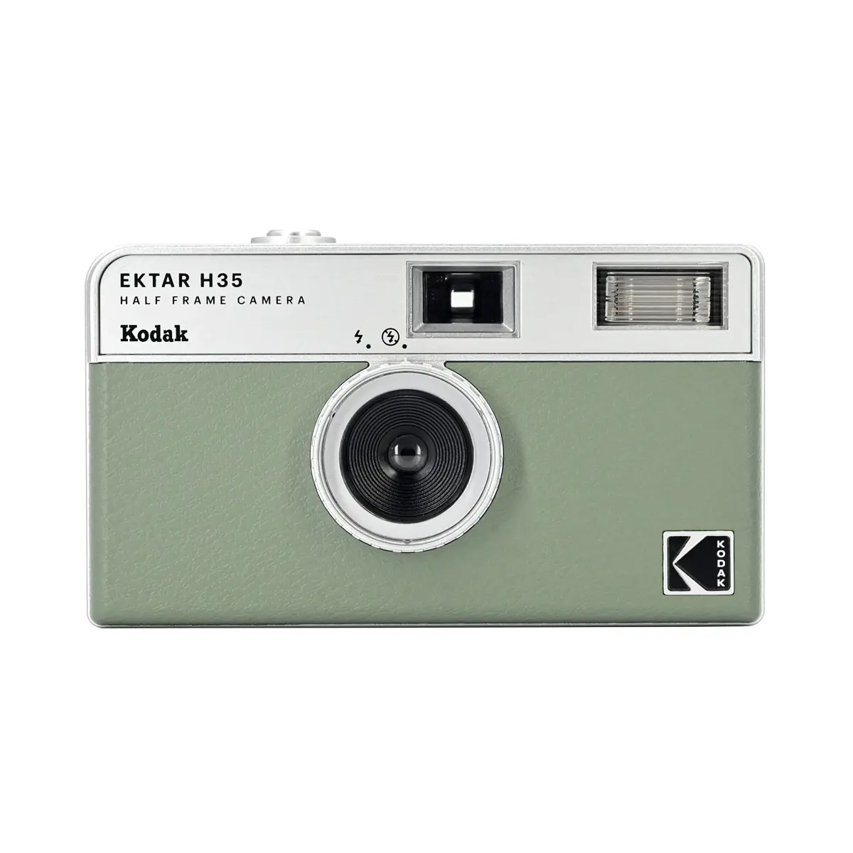 KODAK EKTAR H35 Half Frame Film Camera, 35mm, Sage | Double Images Per Roll - main product image