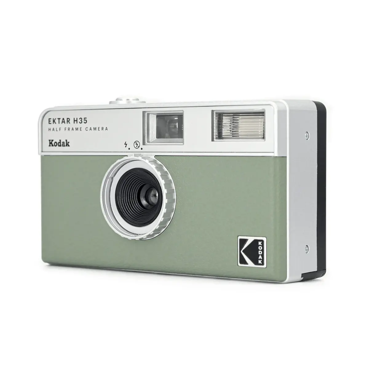 KODAK EKTAR H35 Half Frame Film Camera, 35mm, Sage | Double Images Per Roll - view 3