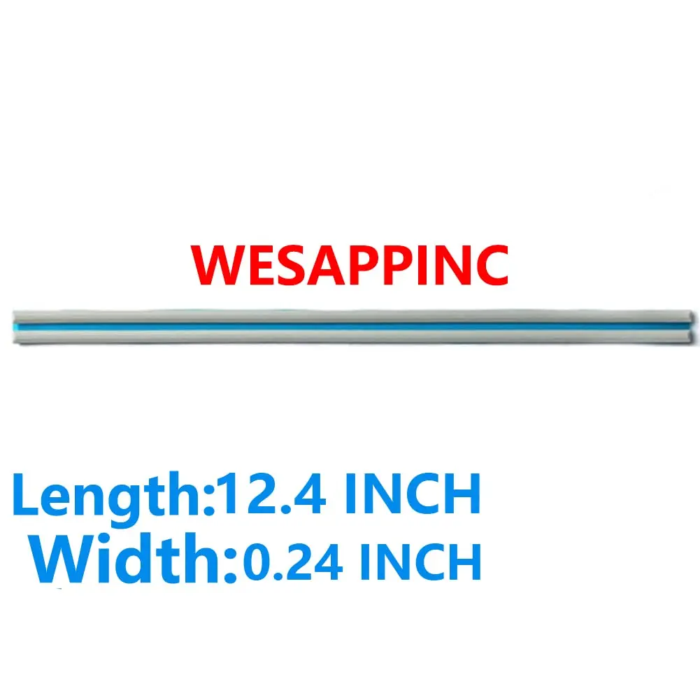 WESAPPINC Rubber Foot Strip for HP Envy x360 15-DS Series | Replacement Bottom Case Foot (Grey) - view 3