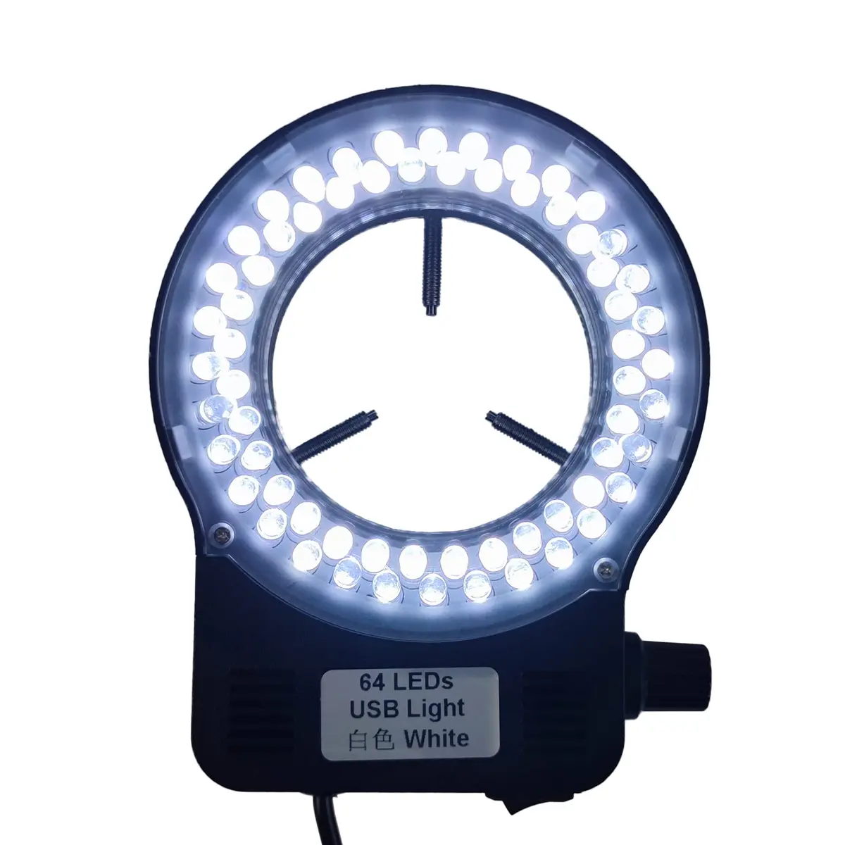 Gringoo USB LED Ring Light Illuminator for Microscopes 65mm (2.55") | Intense Shadow-Free Illumination - view 3