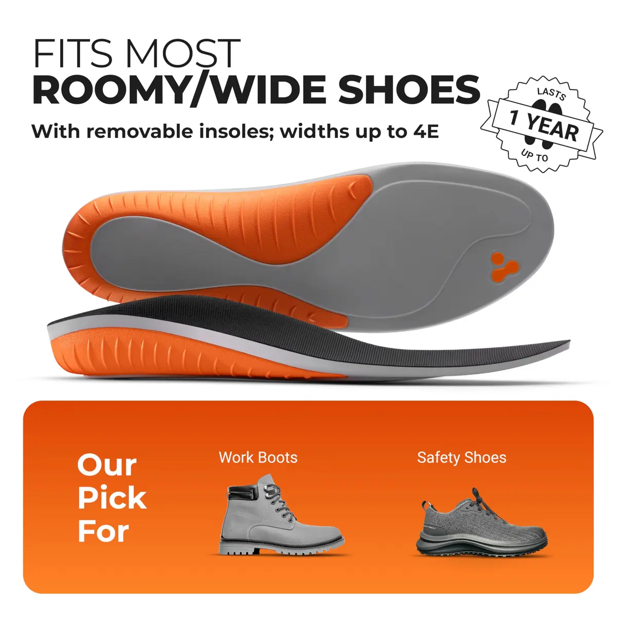 Protalus M-100 Elite Women's 11 | Patented Stress Relief Insoles for Boots - view 4