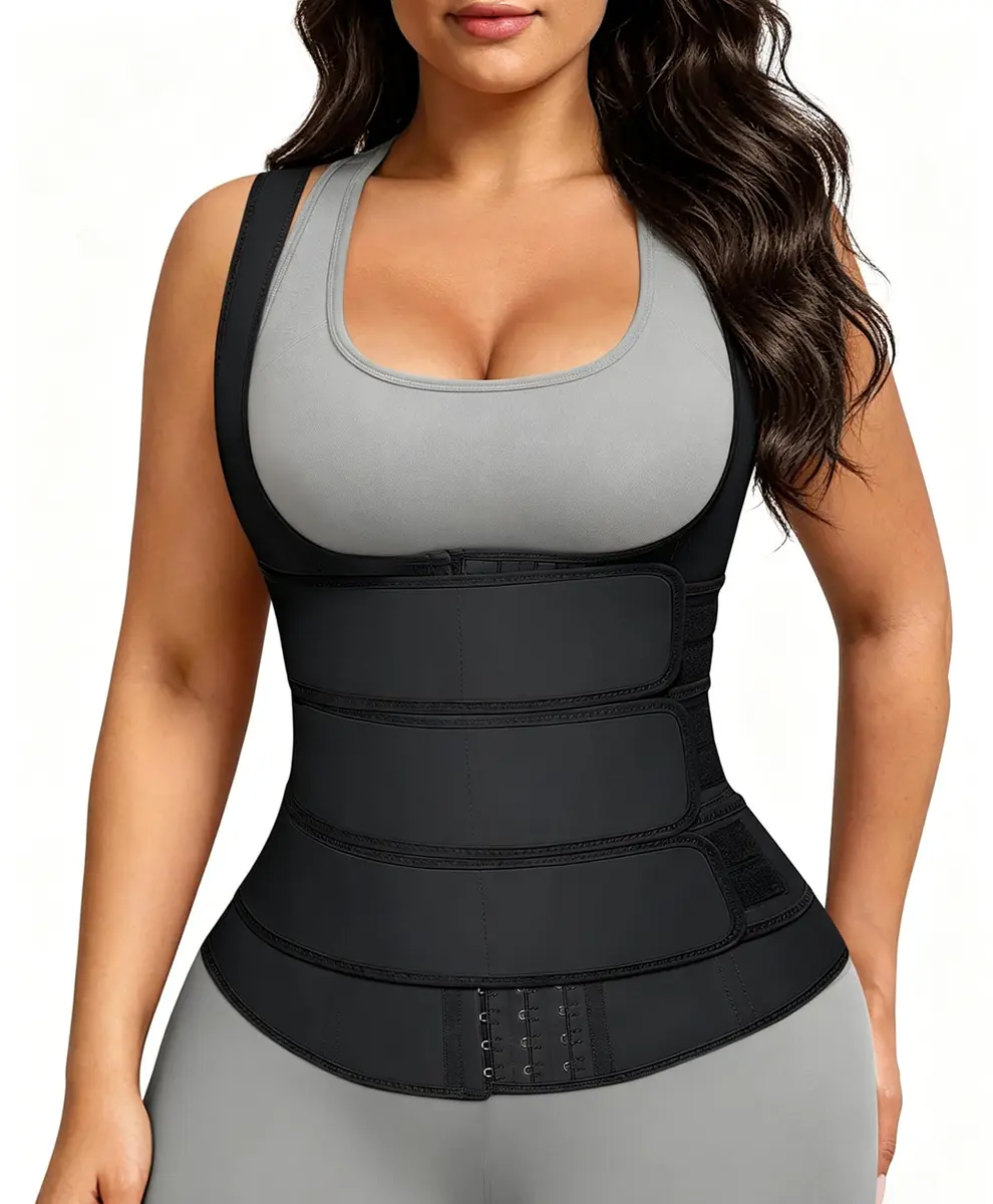 FeelinGirl Waist Trainer for Women Latex Cincher Corset Vest | Slimming & Shaping Support - main product image
