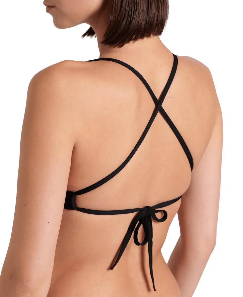 ARENA Women’s Team Solid Swim Top Tie Back Athletic Bikini Top US Size 36 | Chlorine-Resistant, UPF 50+ - view 6