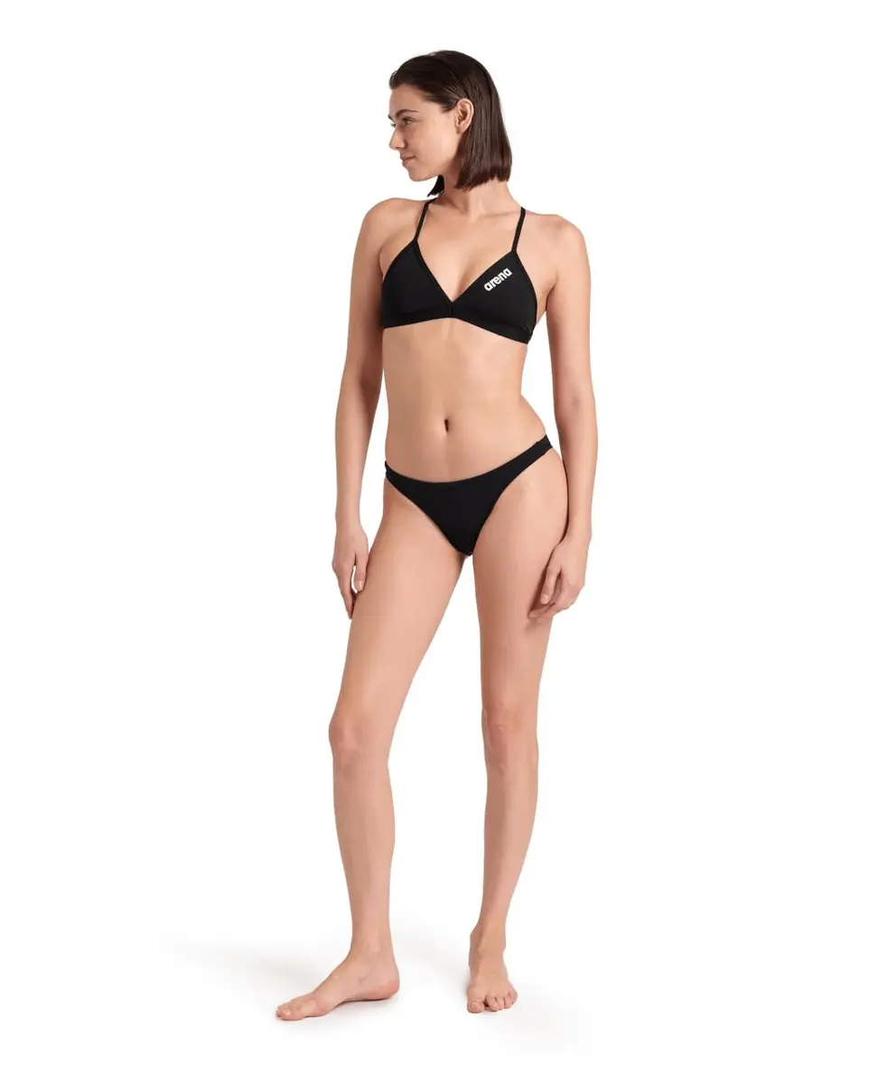 ARENA Women’s Team Solid Swim Top Tie Back Athletic Bikini Top US Size 36 | Chlorine-Resistant, UPF 50+ - view 8