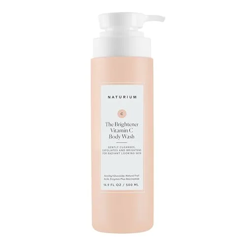 Naturium The Brightener Vitamin C Body Wash, Gentle Cleanser for Smoother-Looking Skin, Removes Dirt, Oil & Other Impurities, 16.9 oz - main product image