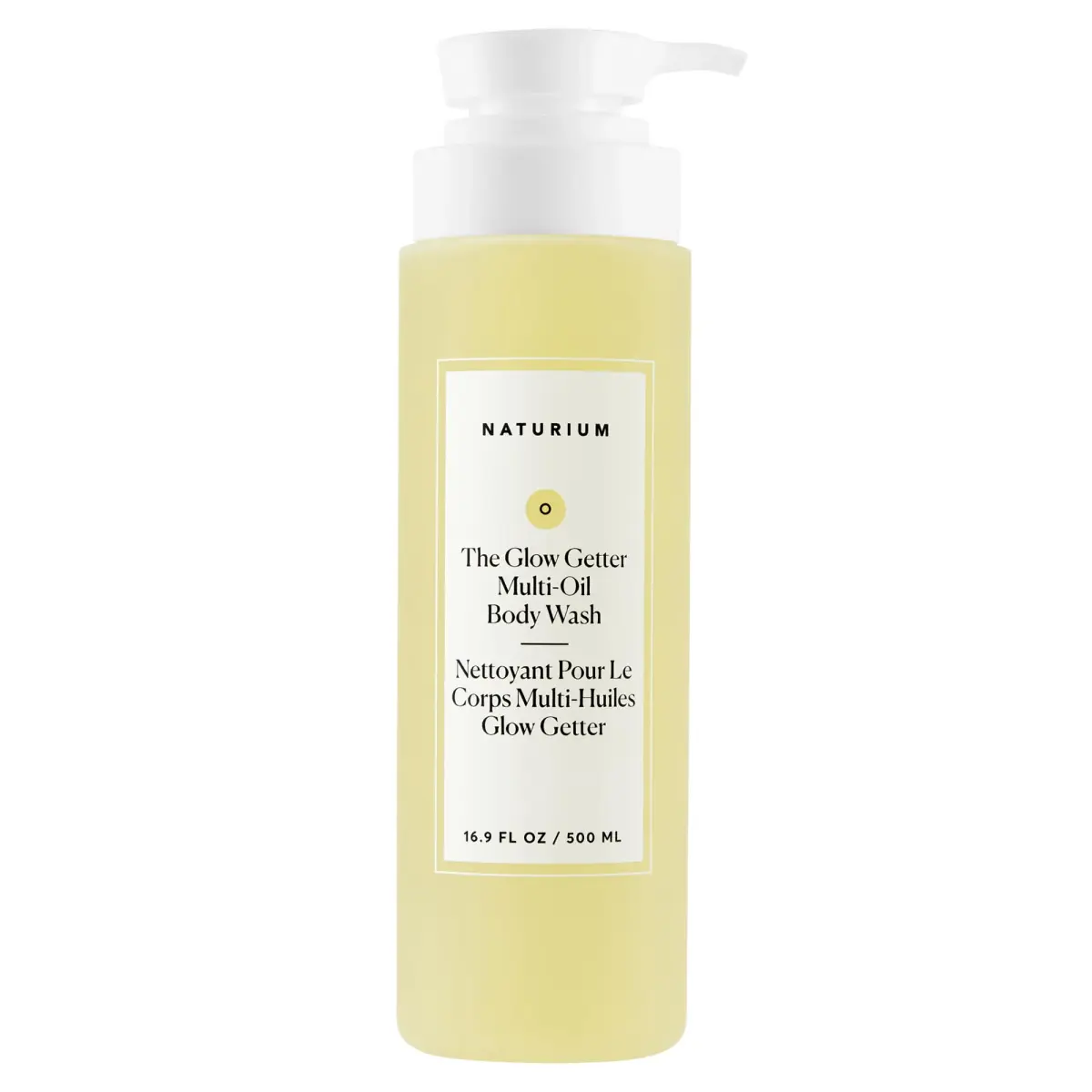 Naturium The Glow Getter Multi-Oil Body Wash 499ml (16.9 Fl Oz) | Hydrates & Nourishes Skin - main product image