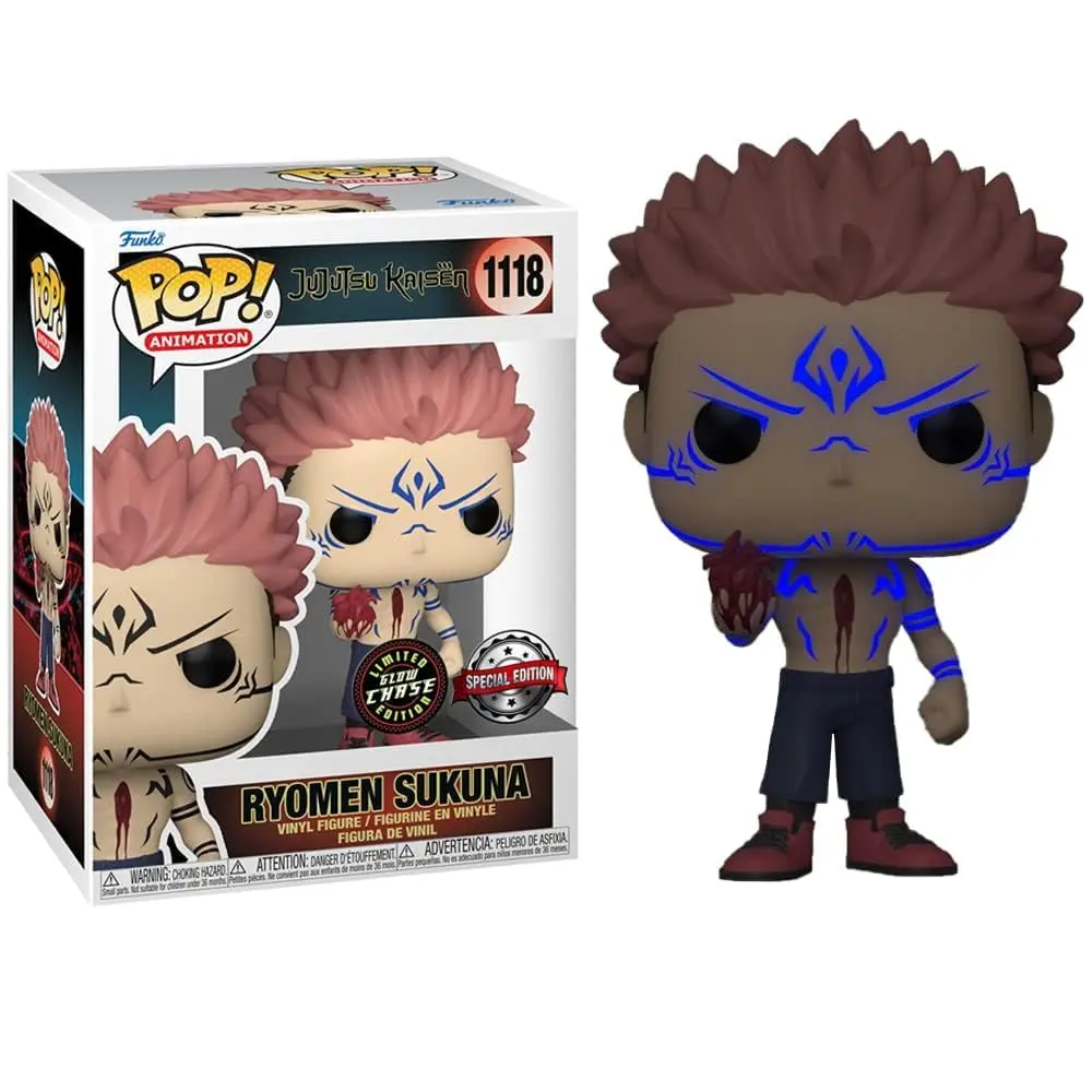 Funko Jujutsu Kaisen POP & Buddy! Vinyl Figurine Sukuna 9 cm | Anime Collectible for Fans - view 9