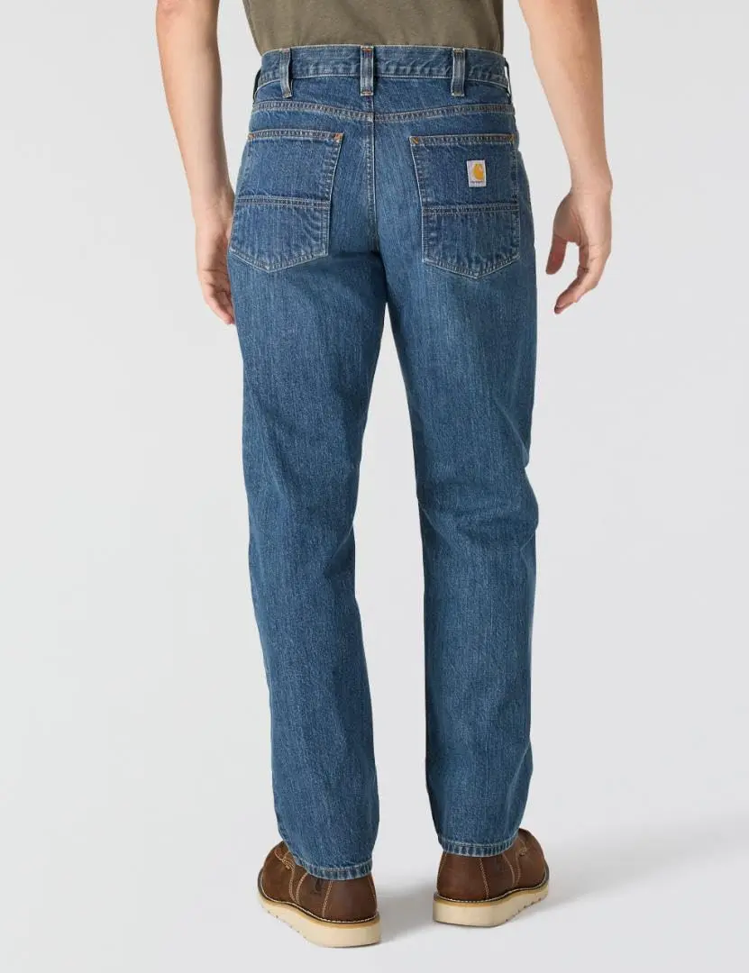 Carhartt Relaxed Straight Jean 32W x 32L | Durable Midweight Cotton Denim - view 2