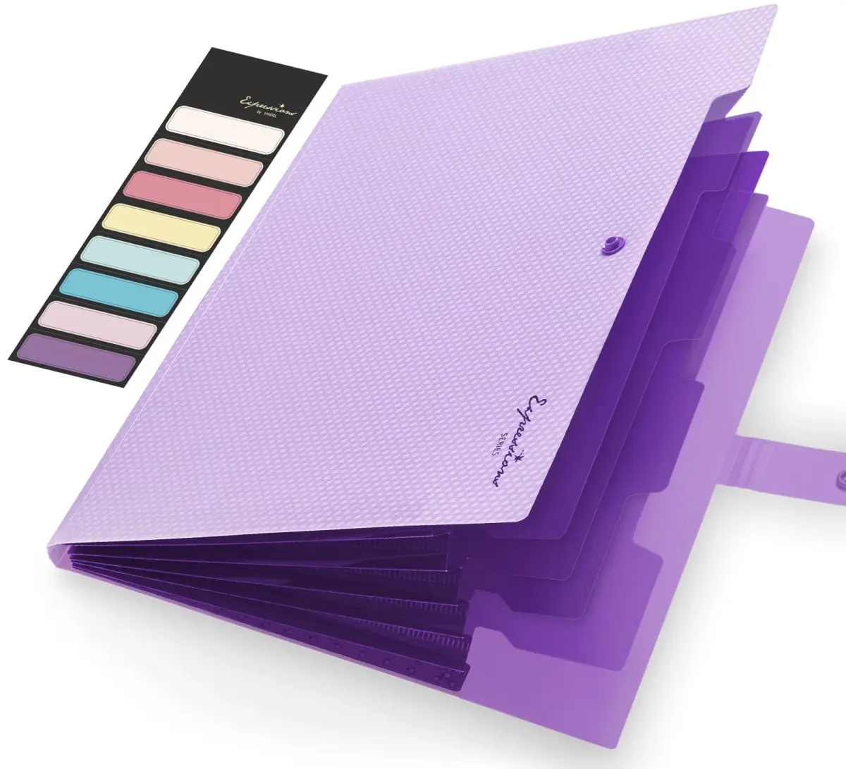 Sooez Expanding File Folder Letter Size Accordion Organizer 13 x 9.5 inches (33 x 24 cm) | 5 Pockets for Documents - main product image