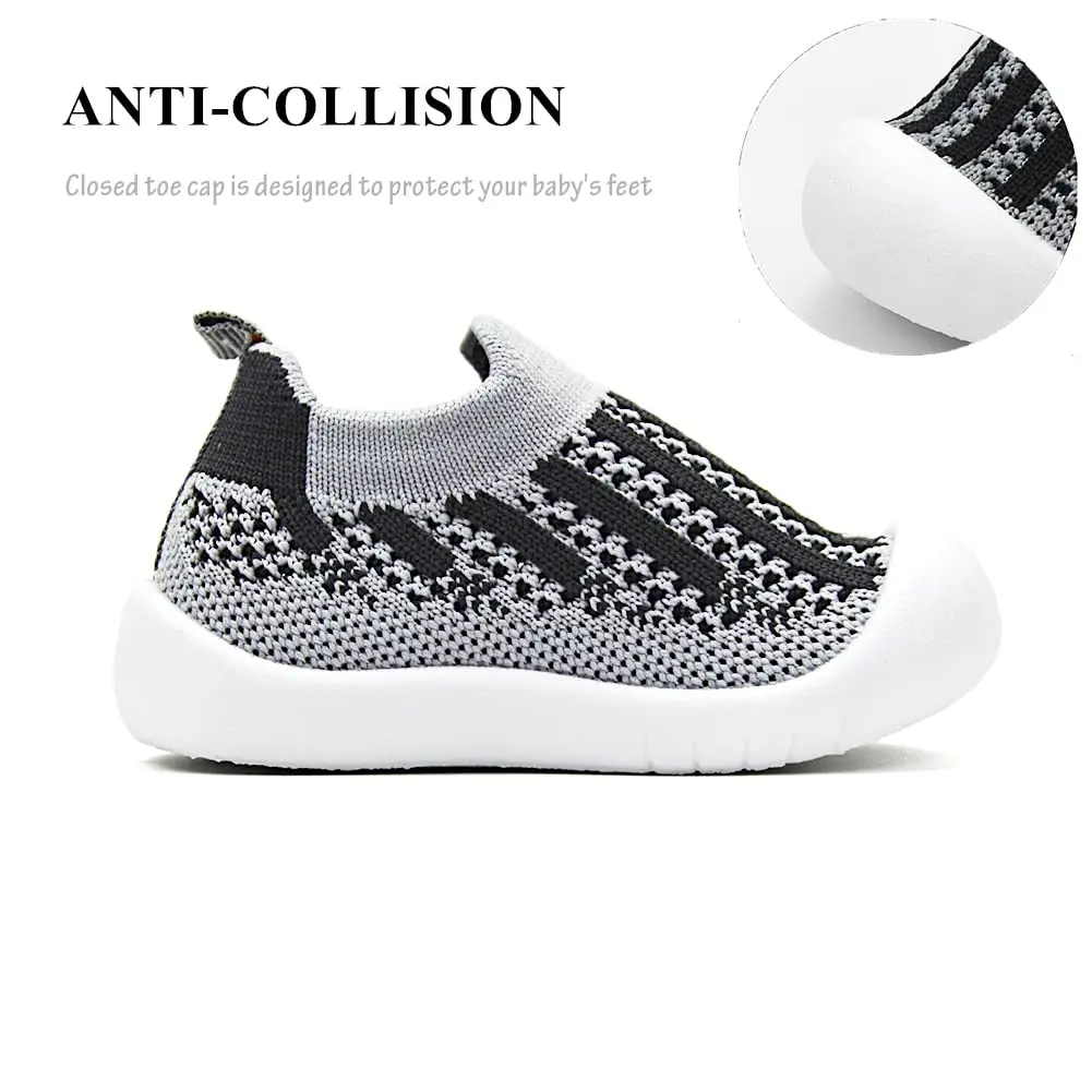 OAISNIT Baby Shoes Breathable Mesh Sneakers 6-12 Months | Lightweight Non-Slip Toddler First Walkers - view 5